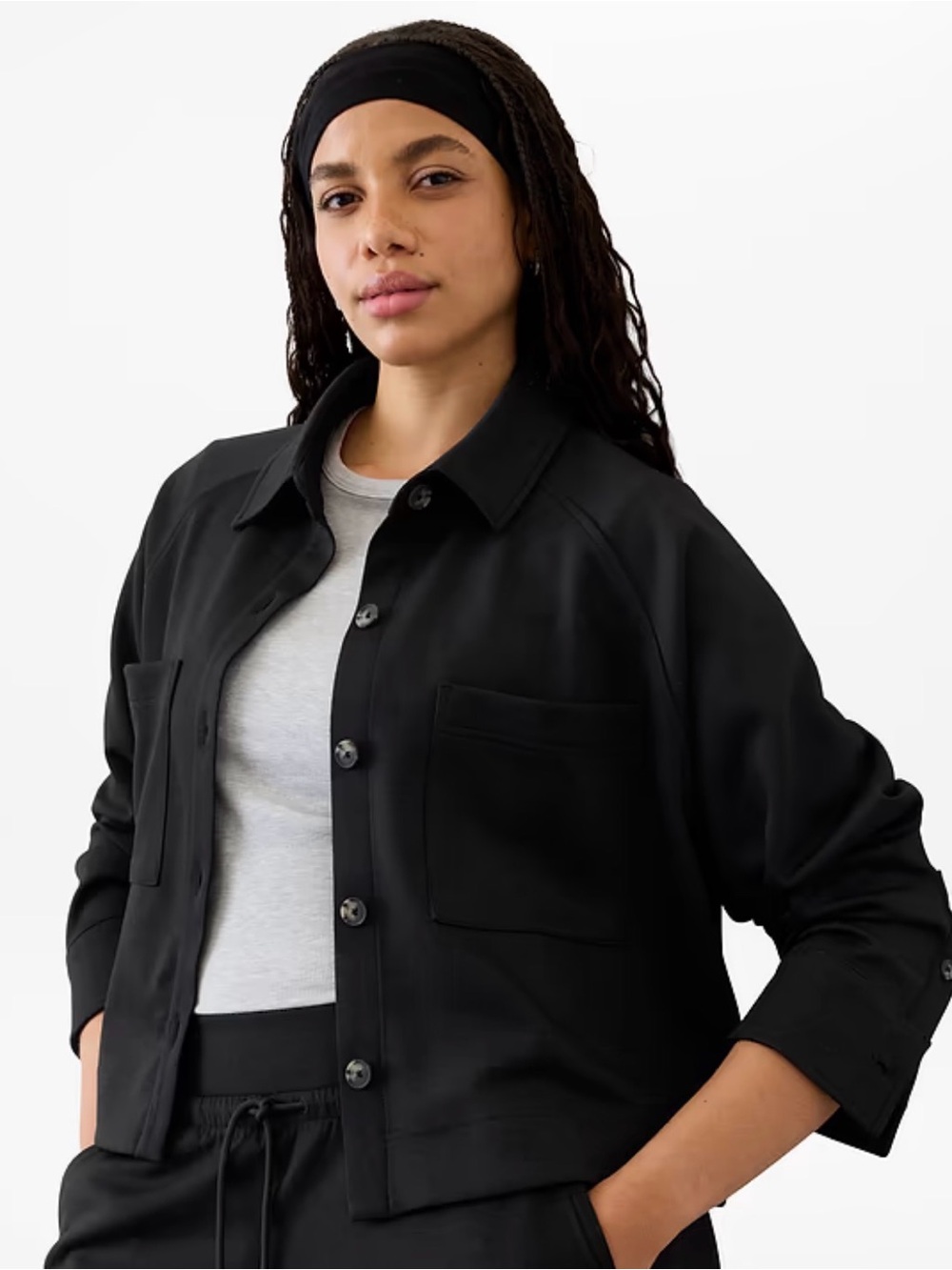 Athleta Allure Shirt Jacket